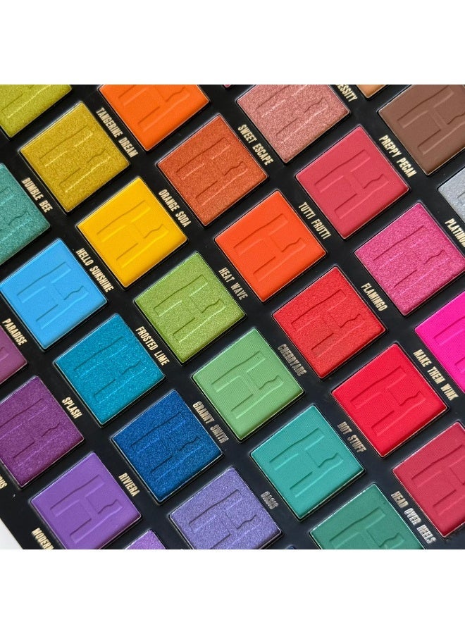 Harmony [100% Original] Harmony Eyeshadow Palette, 42 Colors, Shimmery HM - 067 - Image 3