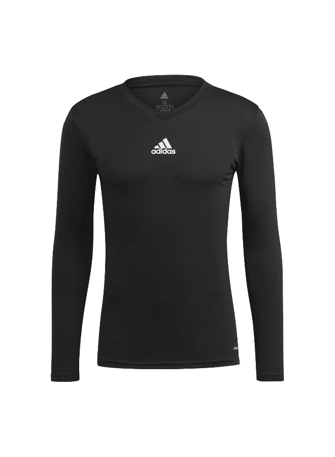Adidas Adidas Team Base Tee Black Jersey (Long Sleeve) Jerseys For Men