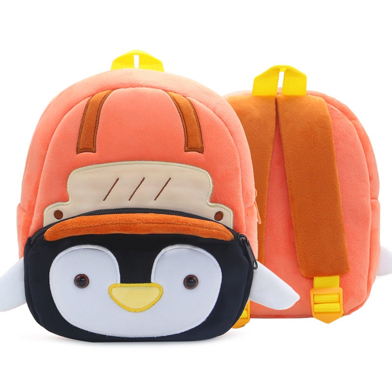 New Children'S Plush Cartoon Backpack Animal Games 2-4 Years Old Boys And Girls Backpack Kindergarten Schoolbag - Image 1