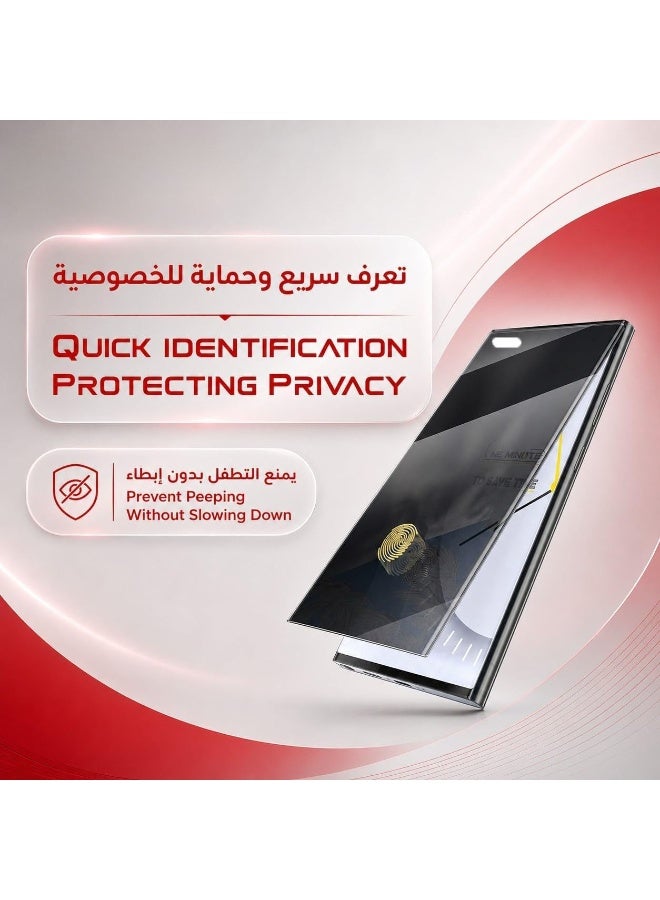 ONE MINUTE Elevate your Huawei P40 Pro Privacy Protection Kit from ONE Minute.  specially engineered for users who prioritize data security and screen confidentiality without compromising on device aesthetics. - Image 3