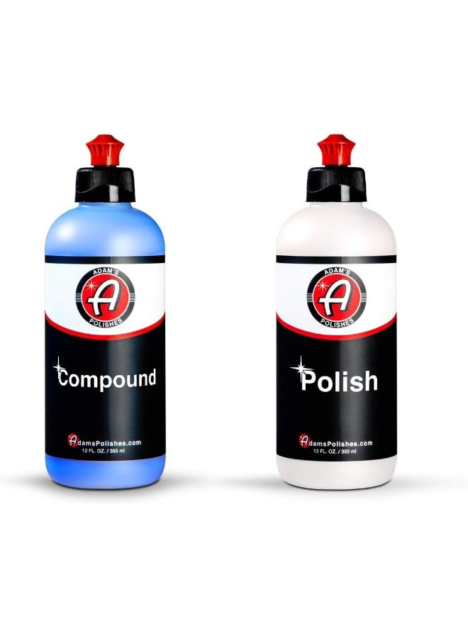 Adam's Polishes 2-Step Polishing System 12Oz Combo - Image 1