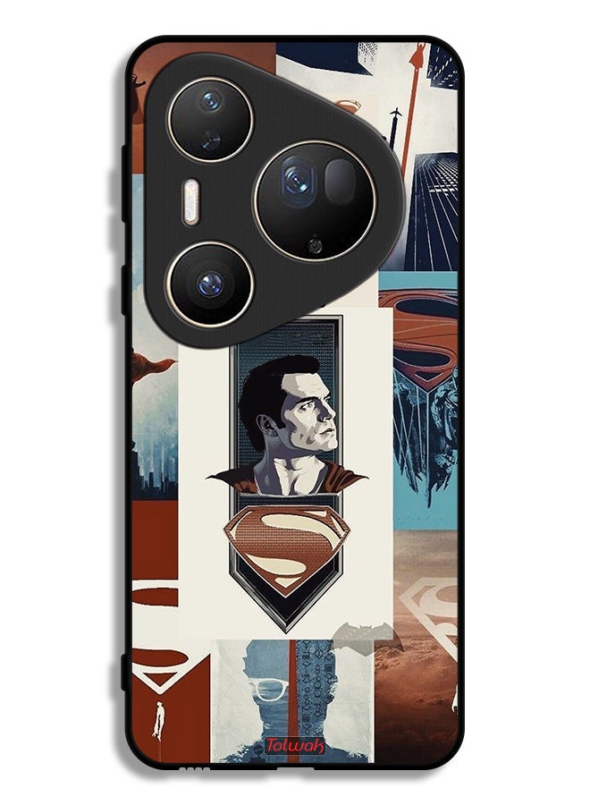 Tolwak Huawei Pura 80 Ultra Protective Case Cover Superman Art - Image 1