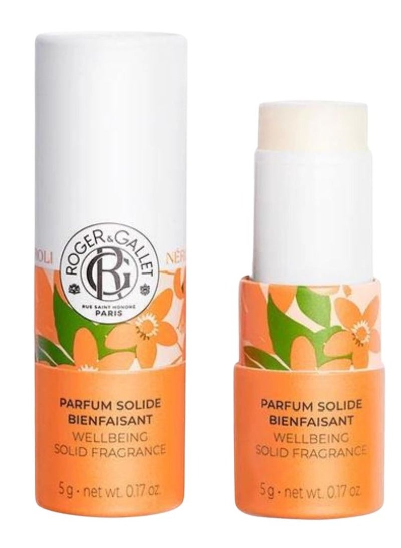 ROGER & GALLET Roger&Gallet Wellbeing Solid Fragrance Néroli Naturally Relaxing 5g - Image 1