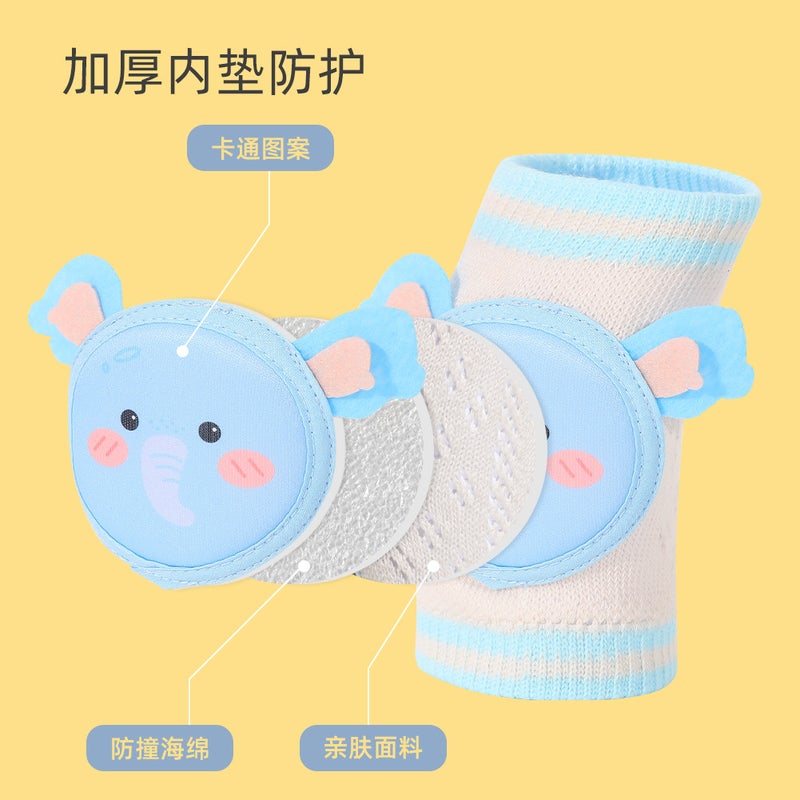 Baby'S Knee Protector Baby'S Summer Thin Class A Newborn Children'S Learning Drop-Resistant Knee Elbow Protector Learning Climbing Protector - Image 3