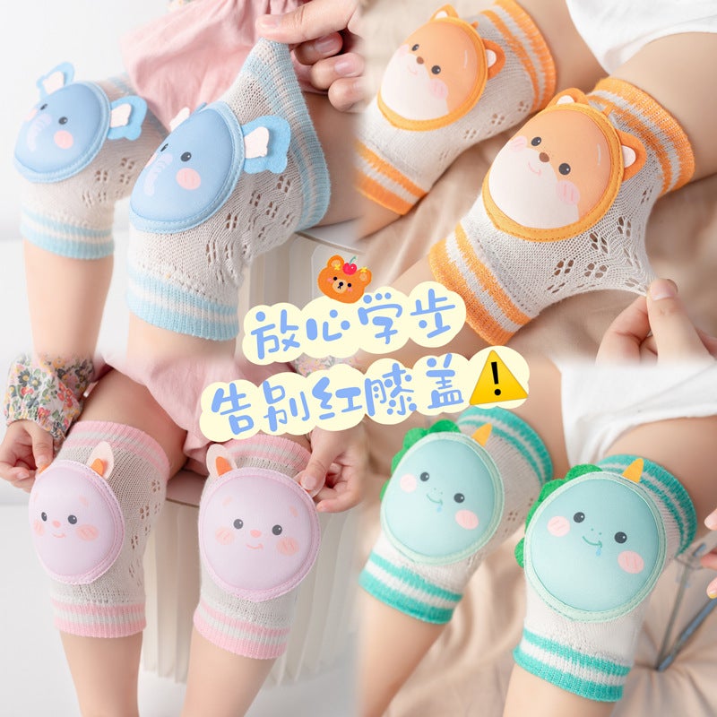 Baby'S Knee Protector Baby'S Summer Thin Class A Newborn Children'S Learning Drop-Resistant Knee Elbow Protector Learning Climbing Protector - Image 2