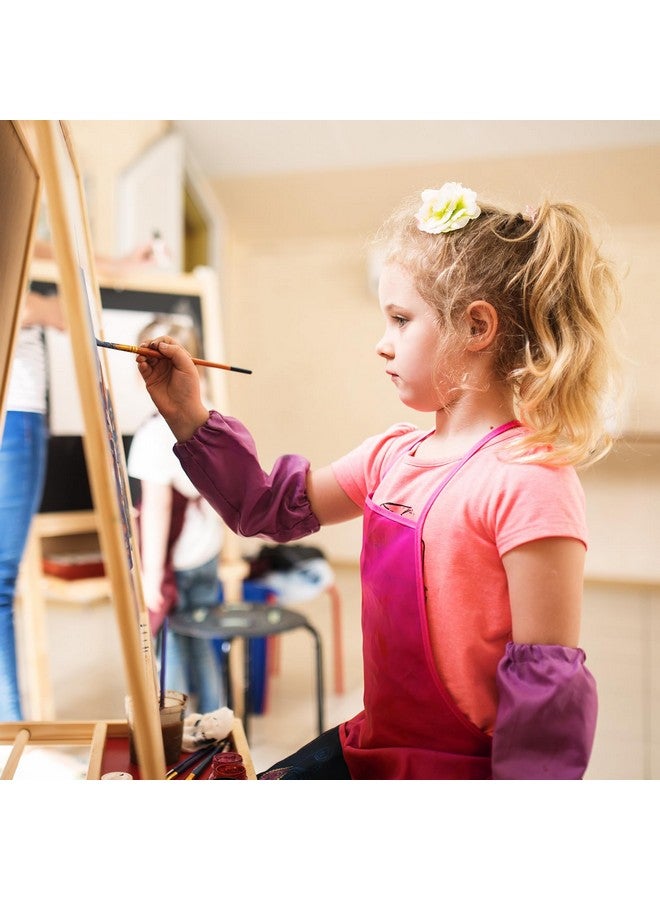 PLULON 16 Pcs Kids Aprons for Painting, Painting Apron Bulk for Kids Art Smocks Children Fabric Art Aprons for Art Painting Crafts Home Kitchen Classroom Party and Activity - Image 4