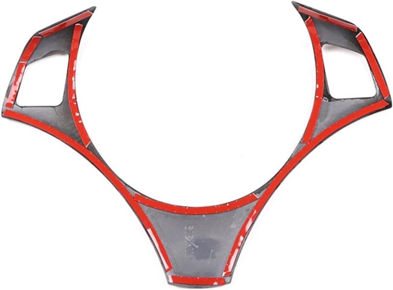 Wivplex Black Wood Grain ABS Steering Wheel Trim for BMW E90 3 Series - Image 5