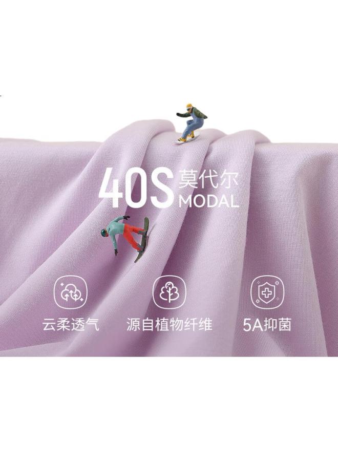 Red Bean Hongdou Children'S Underwear, Boys And Girls, Big Kids, Modal Boxer Briefs, Class A Antibacterial Pants, 3 Pairs, 4028 Combination 1, 150 - Image 3