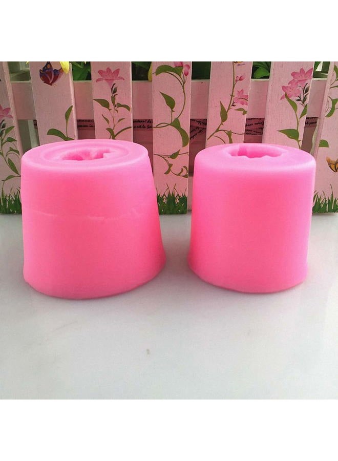 HiParty Hi-Party 2 Pack Small 3D Puppy Dog Silicone Candle Molds, Cute Pomeranian & Poodle Chocolate Candy Fondant Mold Cake Decorating Tool Poodle Making Candle Soap Resin Plaster Crayon Wax Melt Mold - Image 4