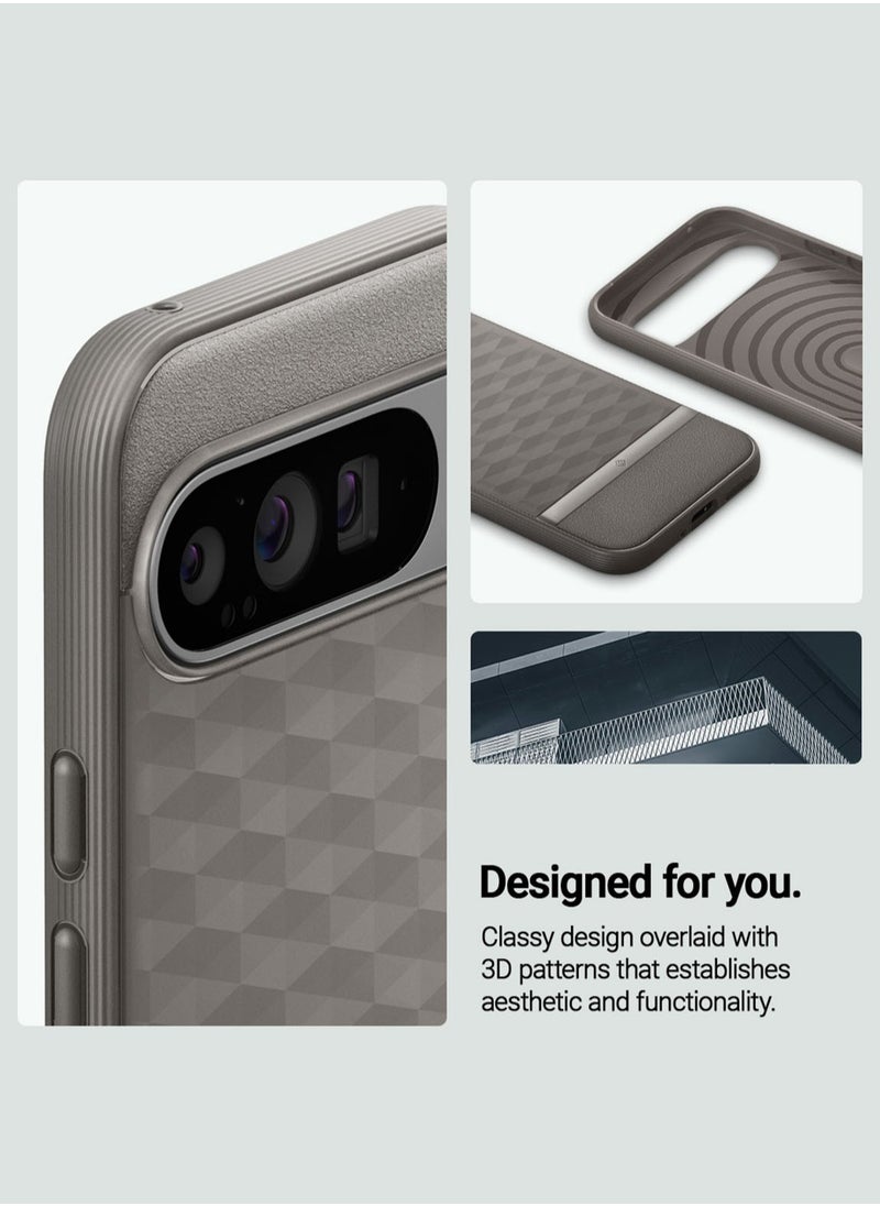 Caseology Parallax for Google Pixel 9 Case / Pixel 9 PRO Case Cover (2024) - Ash Gray  - Image 3