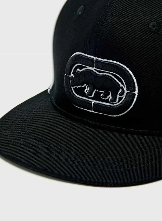 Ecko Unltd. Ecko Unltd Logo Embroidered Cap with Buckled Strap Closure