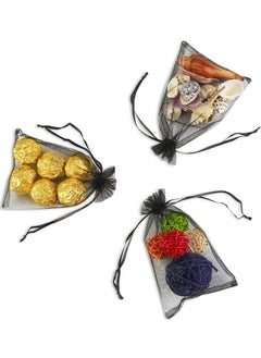HomarKet 50 Pcs Large Organza Bags 16x22CM Organza Gift Party Favor Bags Mesh Bags Drawstring Gift Bags Jewelry Pouch Gift Wrap Bags for Christmas Wedding Shower Party Goodie  - Image 3