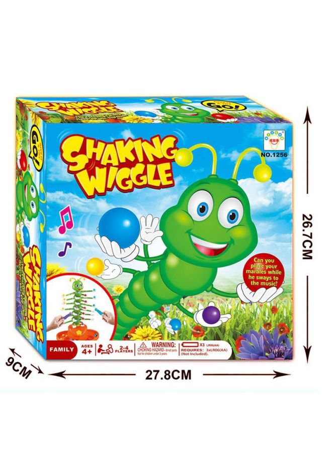 Electric Swing Worm Children's Desktop Game Parent-Child Interactive Fun Caterpillar Board Game Focus Inspiring Training Toys-Color:Electric Swing Worm - Image 1