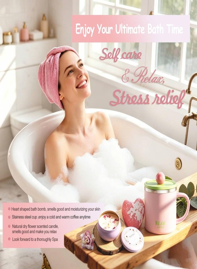 LINMAGCO Birthday Gifts for Women, 18Pcs Happy Birthday Hampers Gift Box , Female Relaxation Self Care Package Spa Bath Set ,Mothers Day Gift,Girl for Friends, Mum, Wife, Sister, Birthday Basket Gift Set Ideas - Image 5