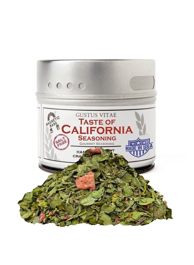 Gustus Vitae - Taste of California - Authentic Artisanal Spice Blend - Gourmet Seasoning - Non GMO - All Natural - Sustainably Sourced - Small Batch - Hand Packed - Image 1