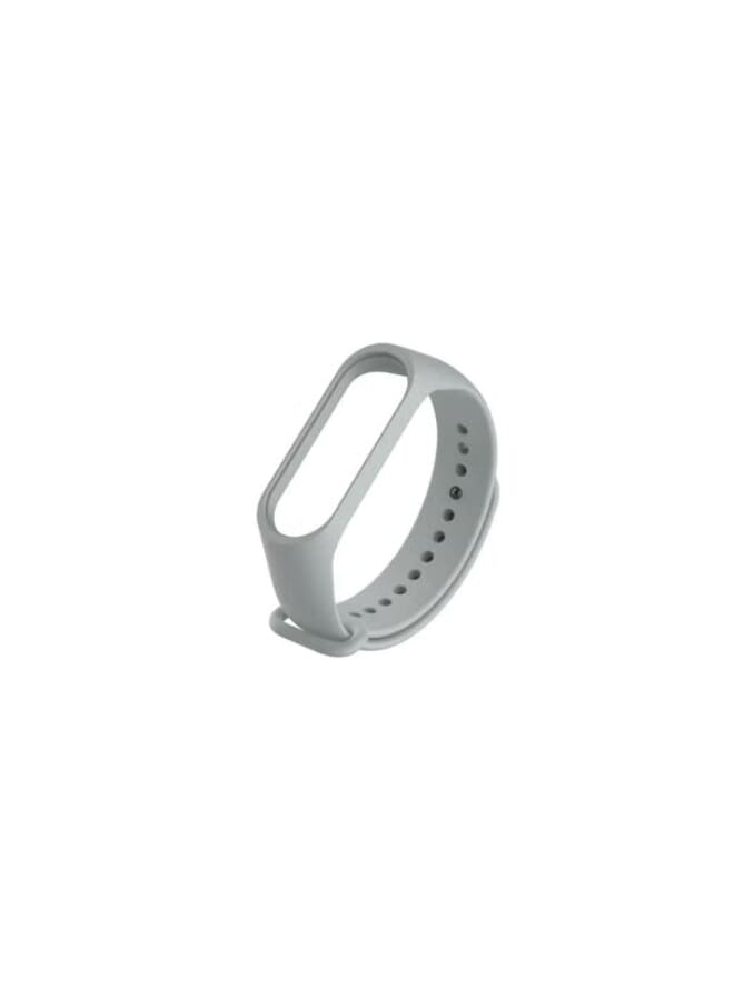 Replacement Silicone Strap For Xiaomi Mi Band 5/6 Grey - Image 1
