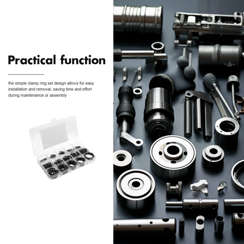 320pcs Retaining Assortment Kit External Retaining Convenient Retaining Retaining C-Clamps Small Clips Retainer Clamps - Image 5