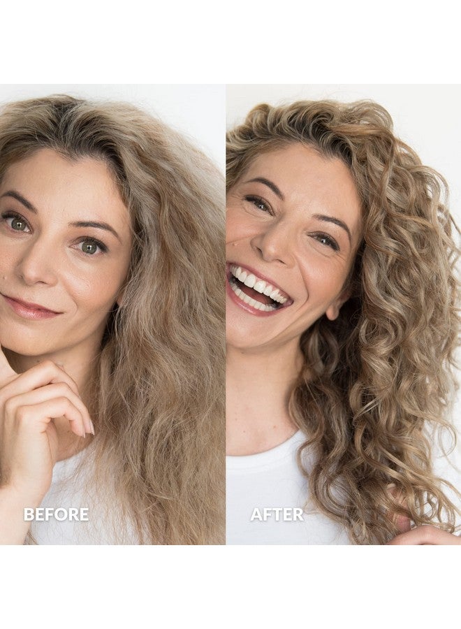 Love Ur Curls LUS (Love Ur Self) Fragrance-Free 3-Step System Shampoo and Conditioner Set with All-in-One Styler for Wavy Hair Nongreasy & Moisturizing - 8.5oz each - Image 4