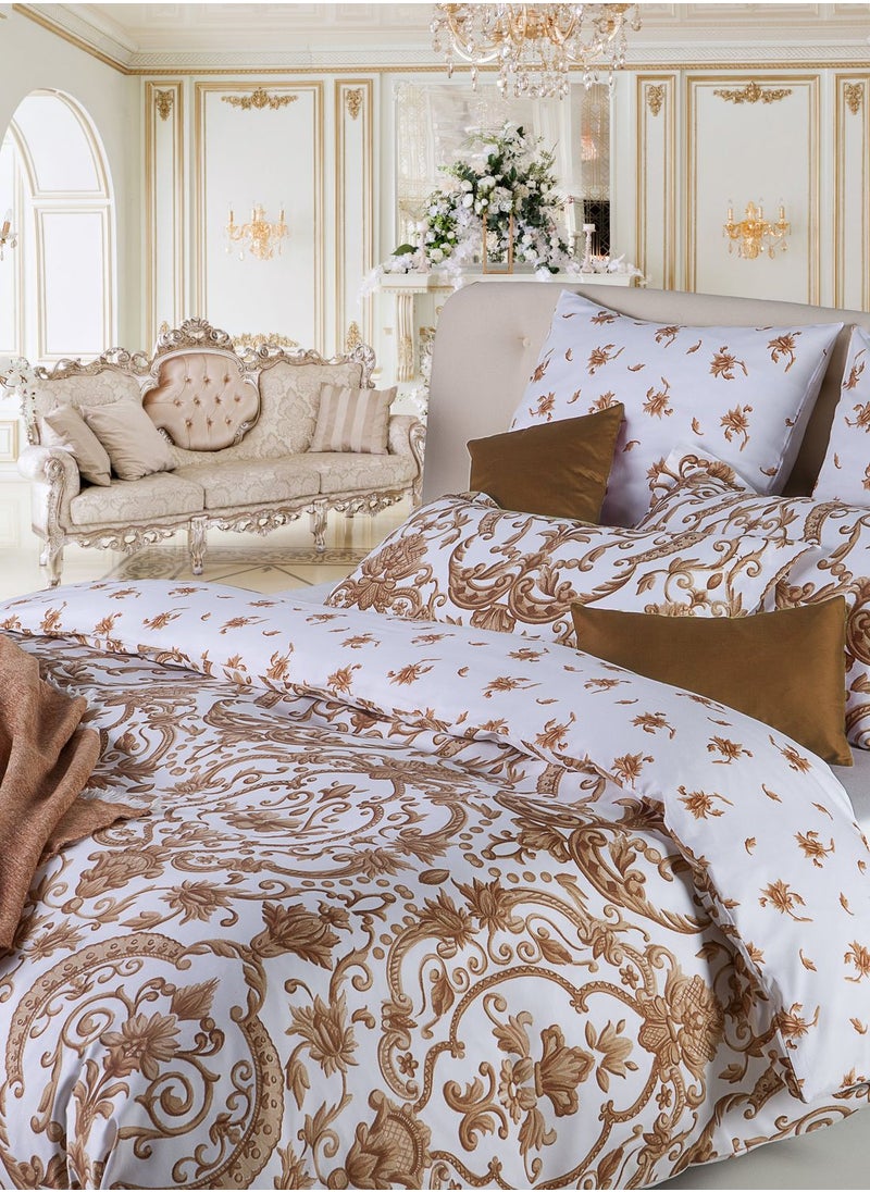 Dwell Studio - Prestigio Gold Comforter  Fitted Sheet Set - Image 1