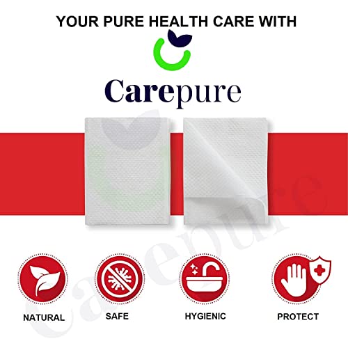 Carepure HBT Pop Up Table Top Soft Virgin Tissue Paper Box Holder Refill | 2 PLY | 4x8 cm | 4500 Pisces Of paper - 36 Packet of Soft Paper Refills - Image 3