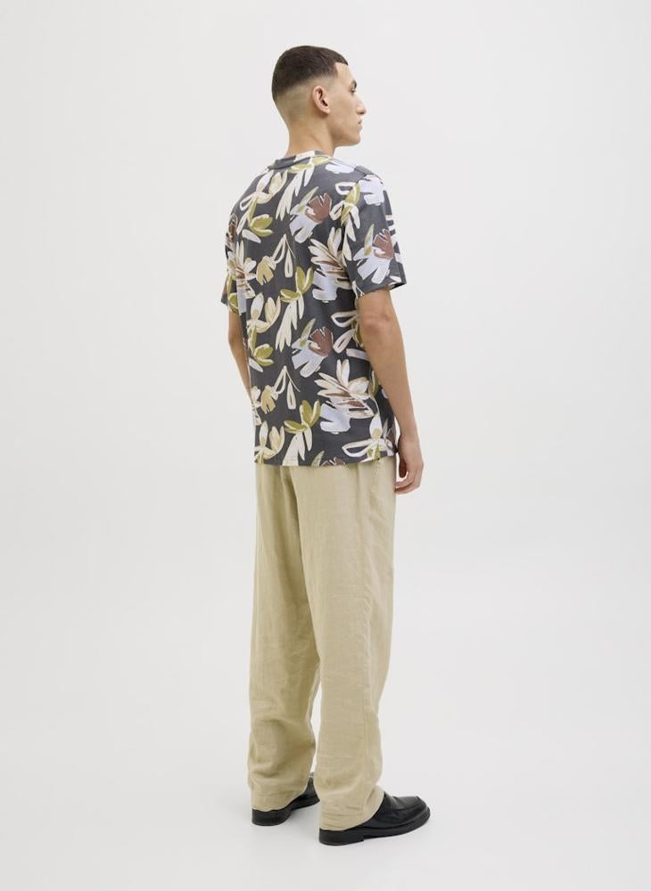 JACK & JONES Printed Crew Neck T-Shirt  - Image 2