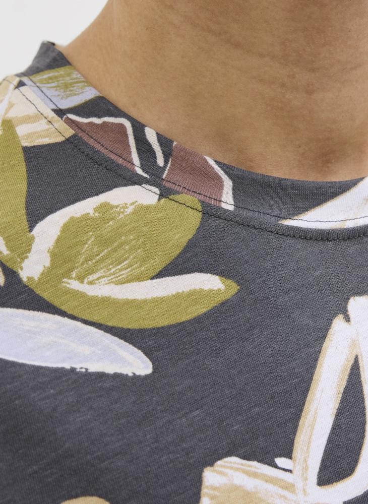 JACK & JONES Printed Crew Neck T-Shirt  - Image 3