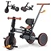 Bobike 5in1 Tricycle for Toddlers 18 Months to 5 Years Old Toddler Bike Kids Tricycle with Push Handle and Backrest Toddler Balance Bike with Easy Assembly for Boys and Girls Grey - Image 3