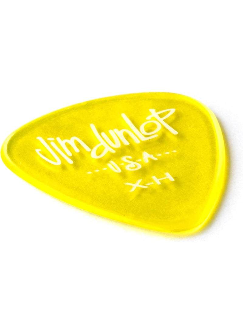 JIM DUNLOP JIM DUNLOP Guitar Picks (24486564012) Pack of 12 Size Extra Heavy Yellow  - Image 3