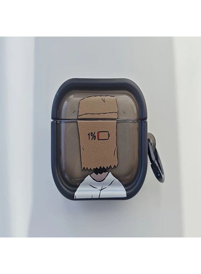 1 Battery Icon Cover For Airpods 1 2 With Spherical Status Display - Image 1