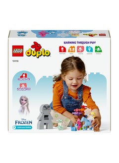 LEGO 10418 Duplo Disney Elsa & Bruni In The Enchanted Forest Fantasy Building Toy For Toddlers Aged 2 Plus, With 4 Characters From Frozen 2 (31 Pieces)  - Image 2