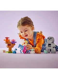 LEGO 10418 Duplo Disney Elsa & Bruni In The Enchanted Forest Fantasy Building Toy For Toddlers Aged 2 Plus, With 4 Characters From Frozen 2 (31 Pieces)  - Image 4