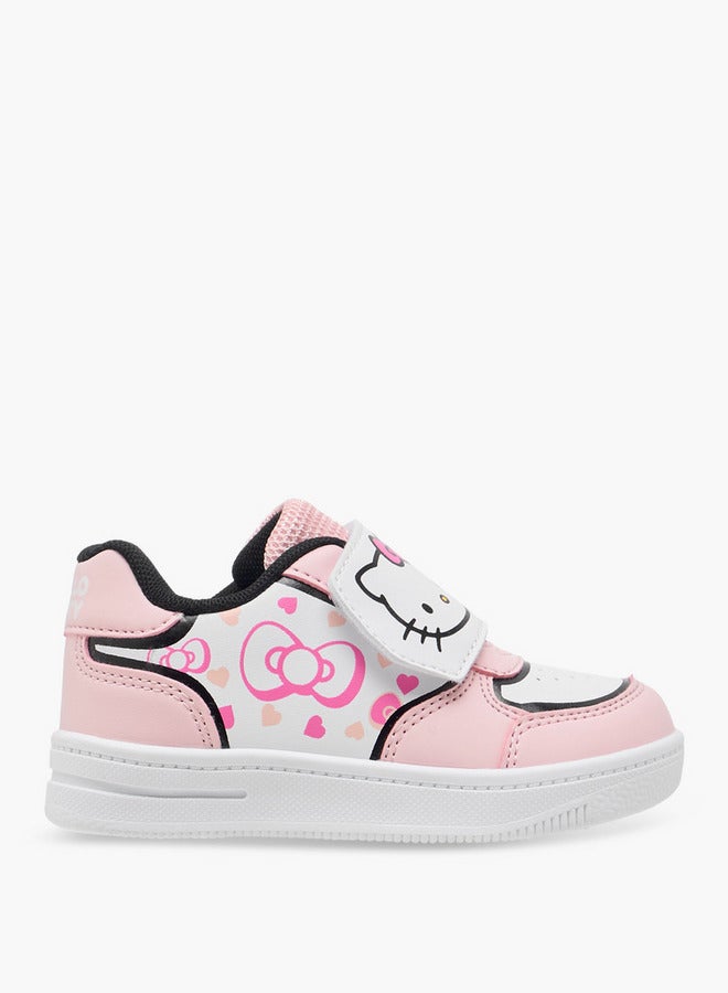 Hello Kitty أحذية رياضية مطبوعة بإغلاق بخطاف وحلقة - Image 3