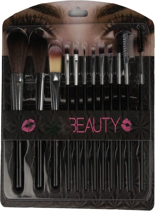 Sunaina Makeup Brush Set Beauty Brush for Eyeshadow, Foundation, eye, Face, concealer Brush Set for Party Makeup Womens (Pack of 12 pcs) - Image 1