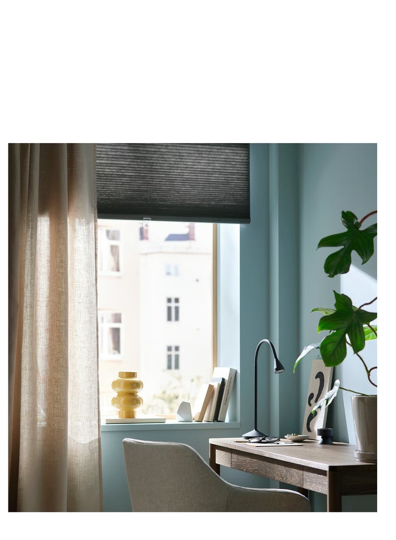 آيكيا فراكتا ستارة خفيفة عاتمة للغرفة, رمادي, ‎140x155 سم‏ - Image 5