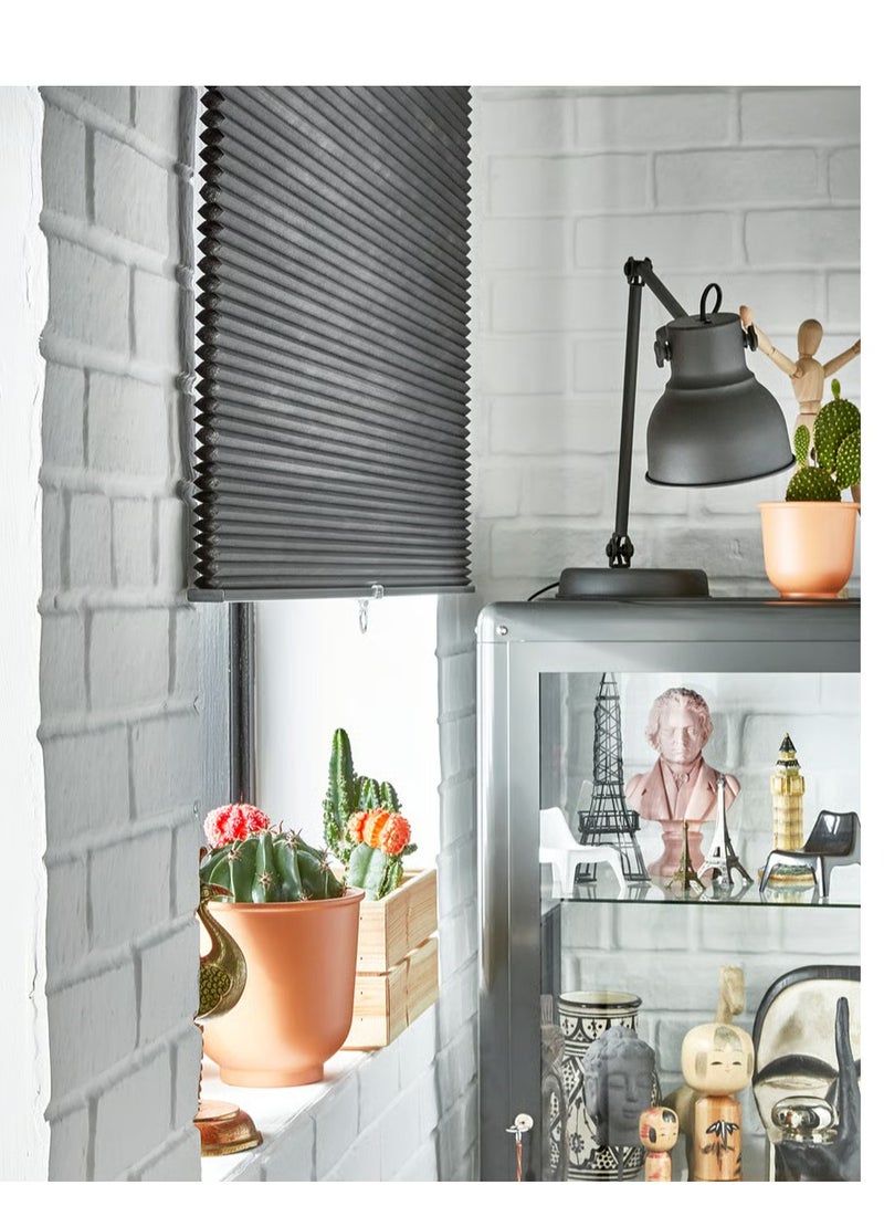 آيكيا فراكتا ستارة خفيفة عاتمة للغرفة, رمادي, ‎140x155 سم‏ - Image 4