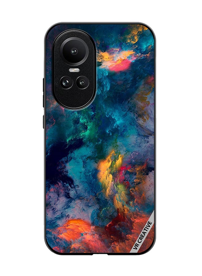 VR CREATIVE Protective Case Cover For Oppo Reno 10 Pastel Colour Design Multicolour - Image 1