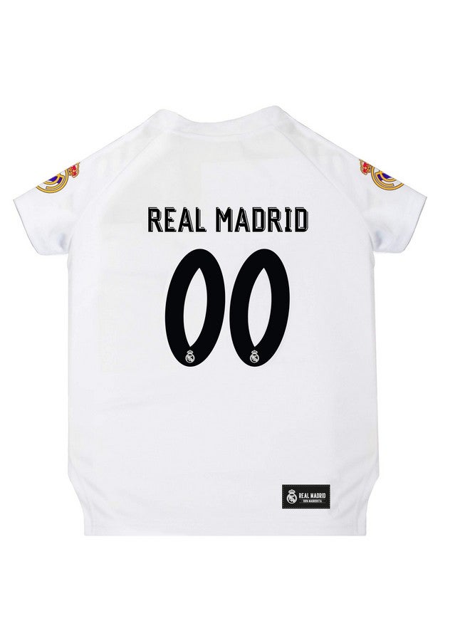 Pets First Pets First Real Madrid Jersey for DOGS & CATS Football Fan Jerseys, Bright Team colors, SIZE: X-Large - Image 1