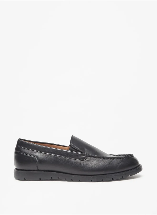 Le Confort Men Solid Slip-On Moccasins