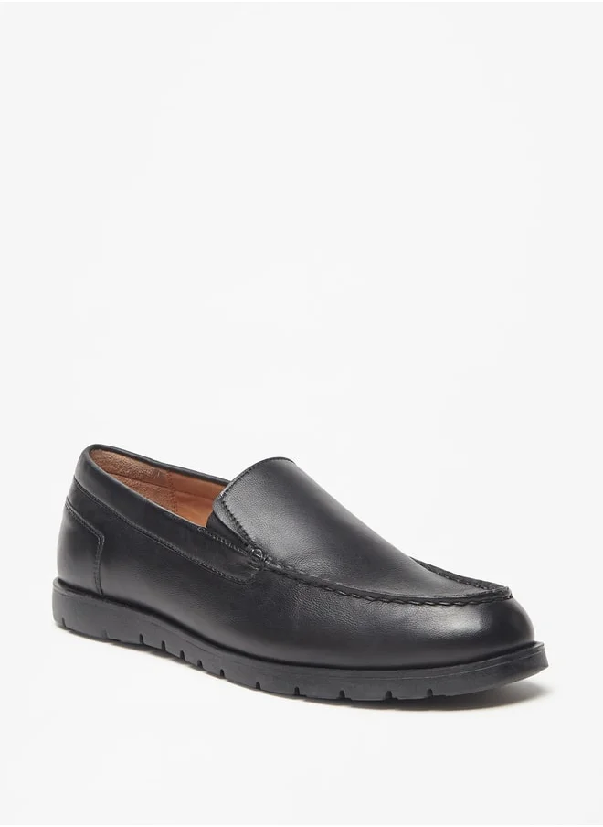 Le Confort Men Solid Slip-On Moccasins