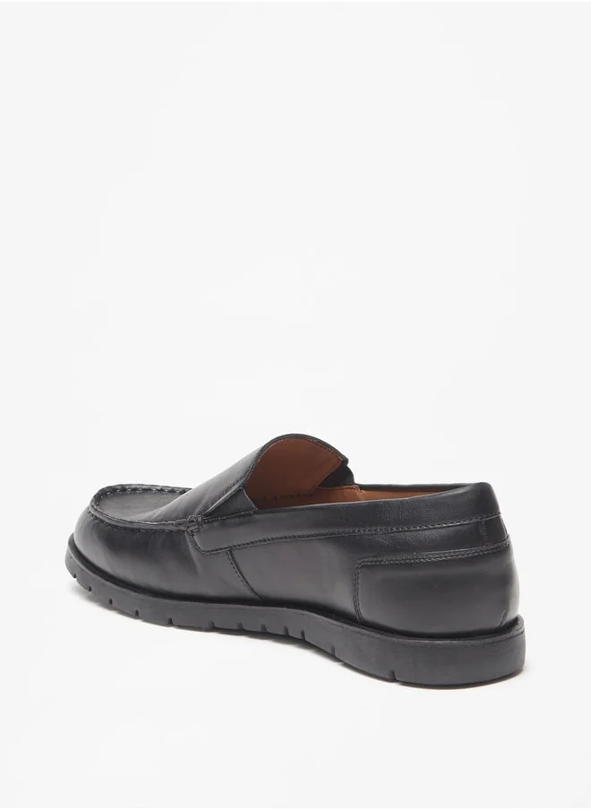 Le Confort Men Solid Slip-On Moccasins