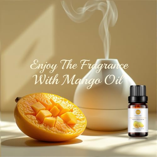 Rainbow Abby Mango Essential Oil, 100% Pure Organic Natural Aromatherapy Mango Oil for Diffuser, Massage, Yoga, Meditation, Bath, Skin Care (10ml) - Image 3