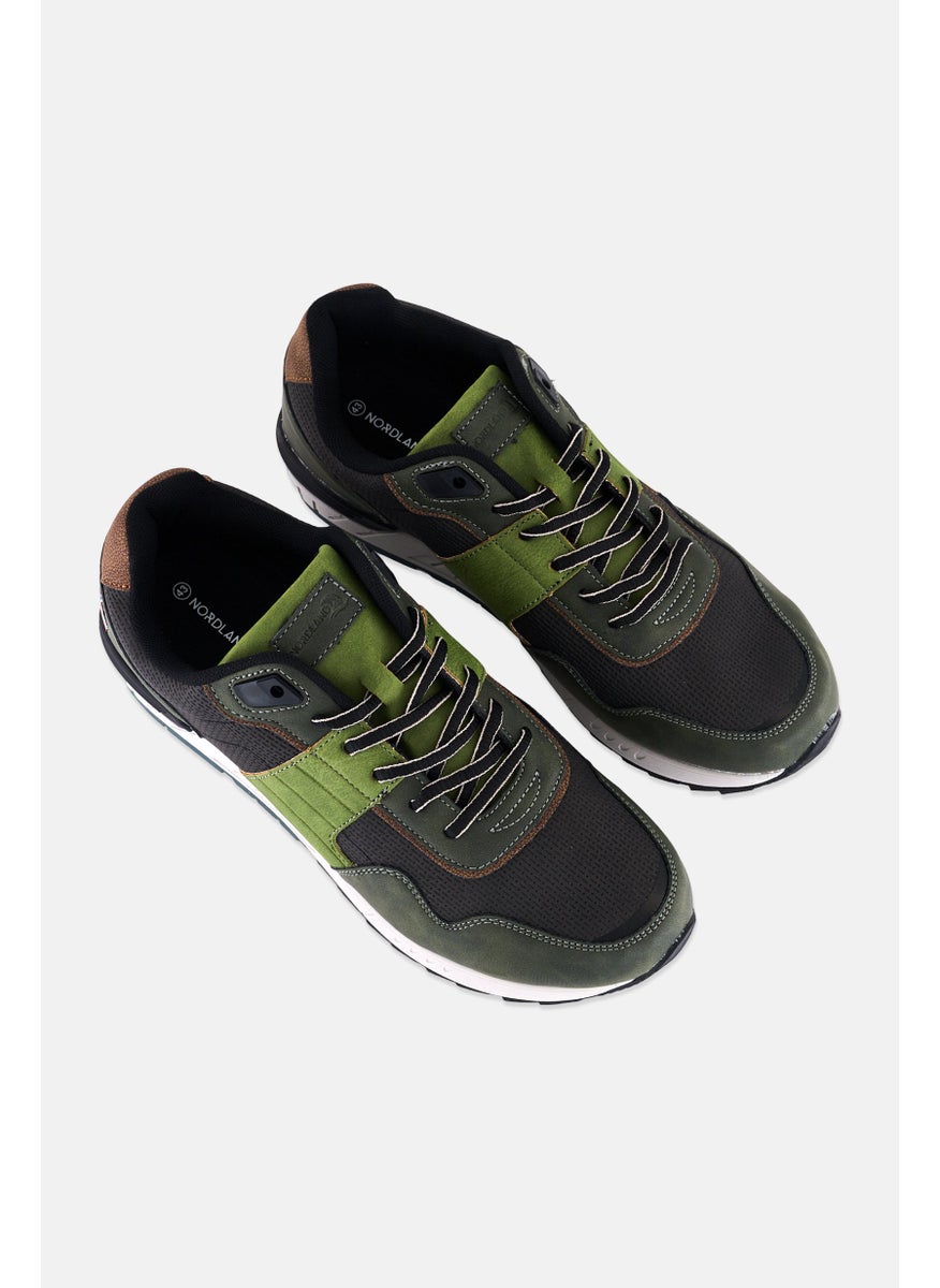 Nordland Men Lace Up Casual Shoes, Dark Green  - Image 4