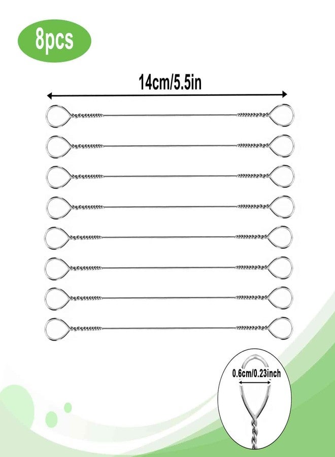 SIPARUI 8-Piece Cheese Slicer Wire, Replacement Cheese Slicing Board Wire, Marble Cheese Slicing Board Wire for Cutting Cheese and Butter Chunks, 5.5-Inch Length (8-Piece Pack) - Image 2