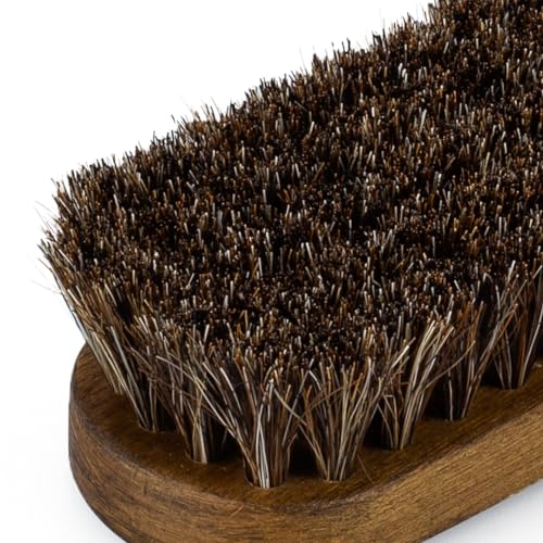 Maxshine Small Universal Horse Hair Brush – 100% Natural Bristles for Leather, Upholstery & Alcantara – Ideal for Car Seats, Carpets, Sofas & More – Premium Detailing Brush - Image 4