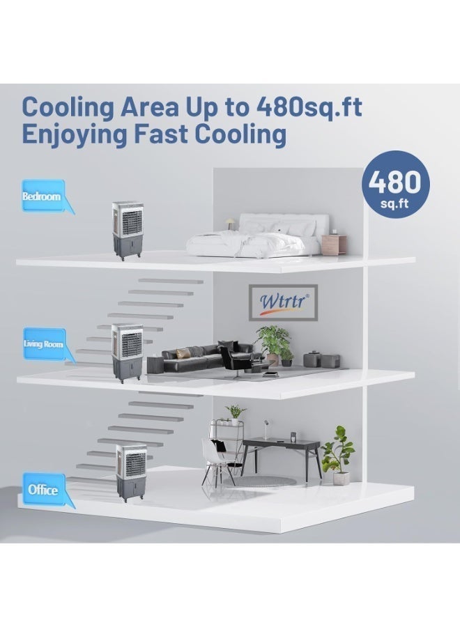 Wtrtr 35 Liters Evaporative Air Cooler for Home - Image 4