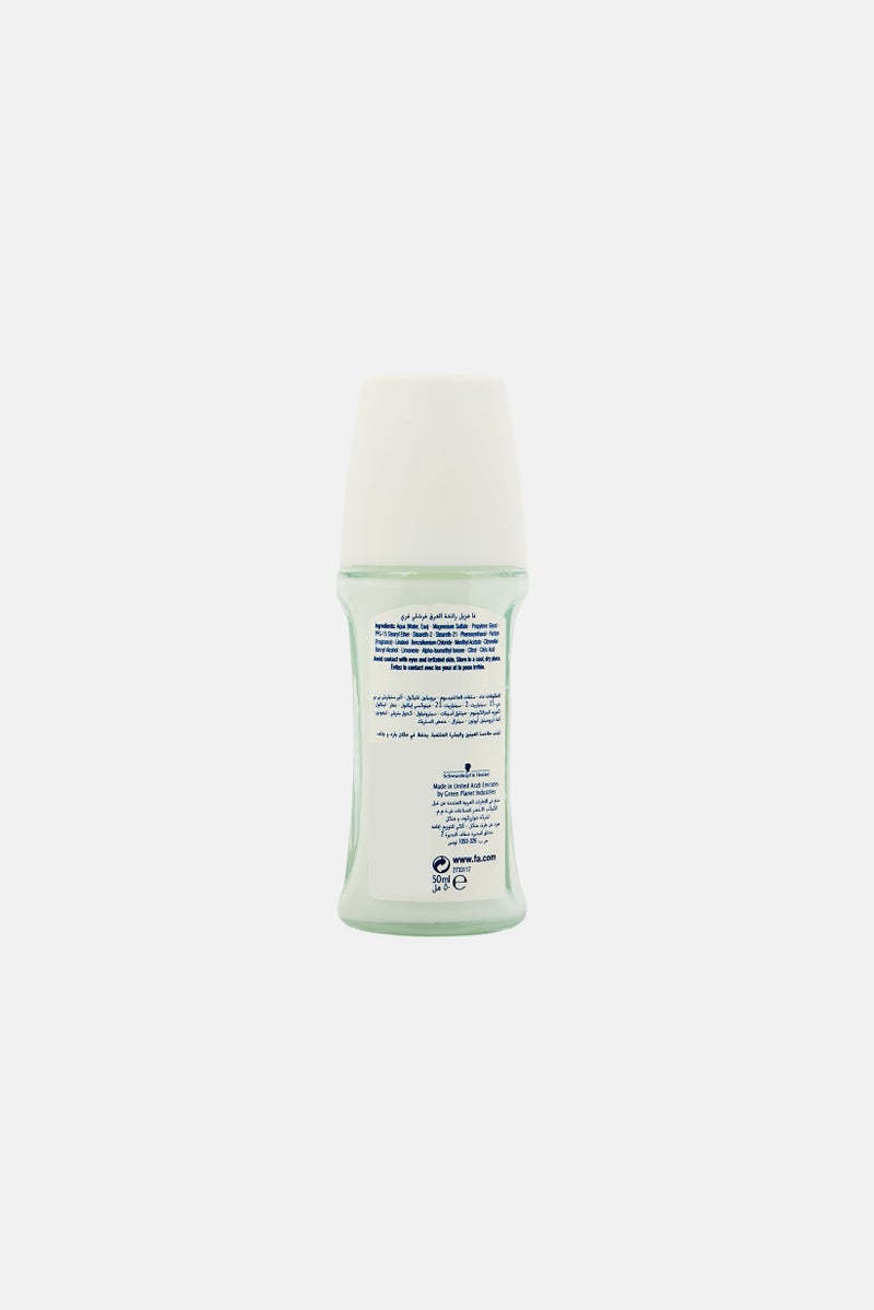 Fa Freshly Free Melon And Cucumber Scent Deodorant Roll-On 50 ml - Image 2