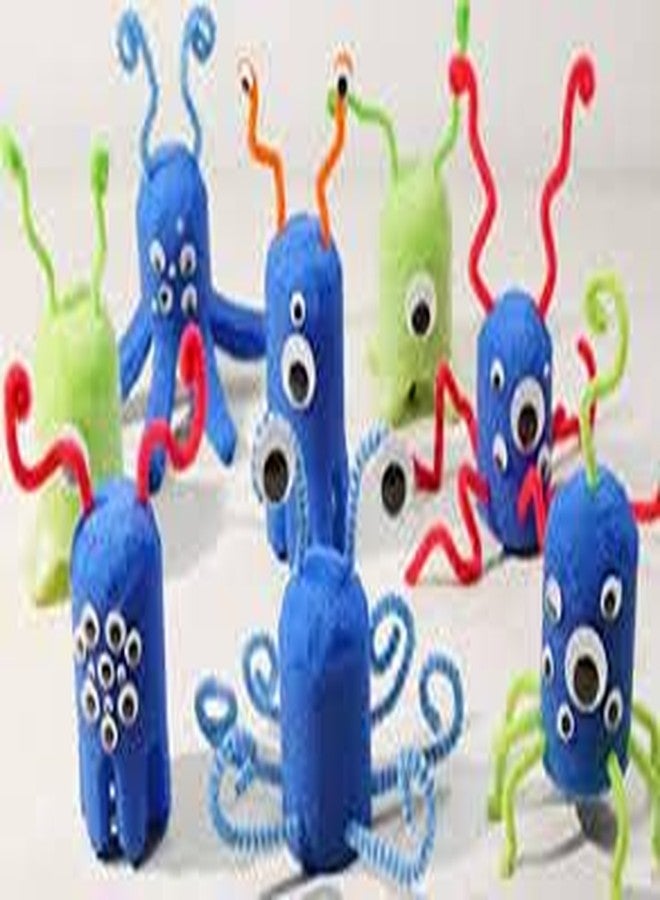 3A Featuretail Pipe Cleaner for Hobby Crafts, Scrapbooking, DIY Accessory, Synthetic Pipe Cleaners (White, 100pc) - Image 3