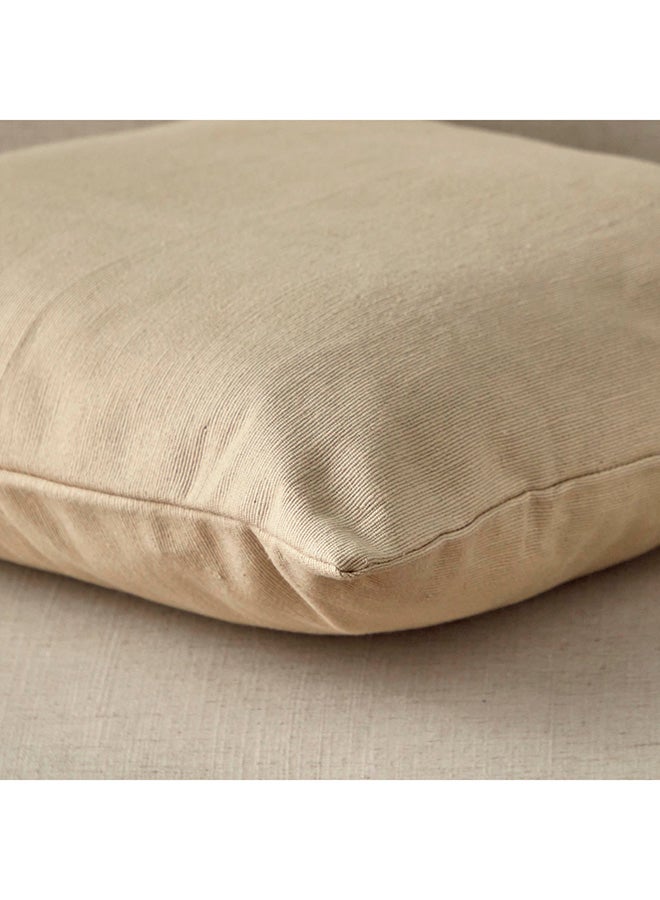 Home Box Atlanta Ezra Ribbed Solid Cushion Cover 40 x 40 cm  - Image 3