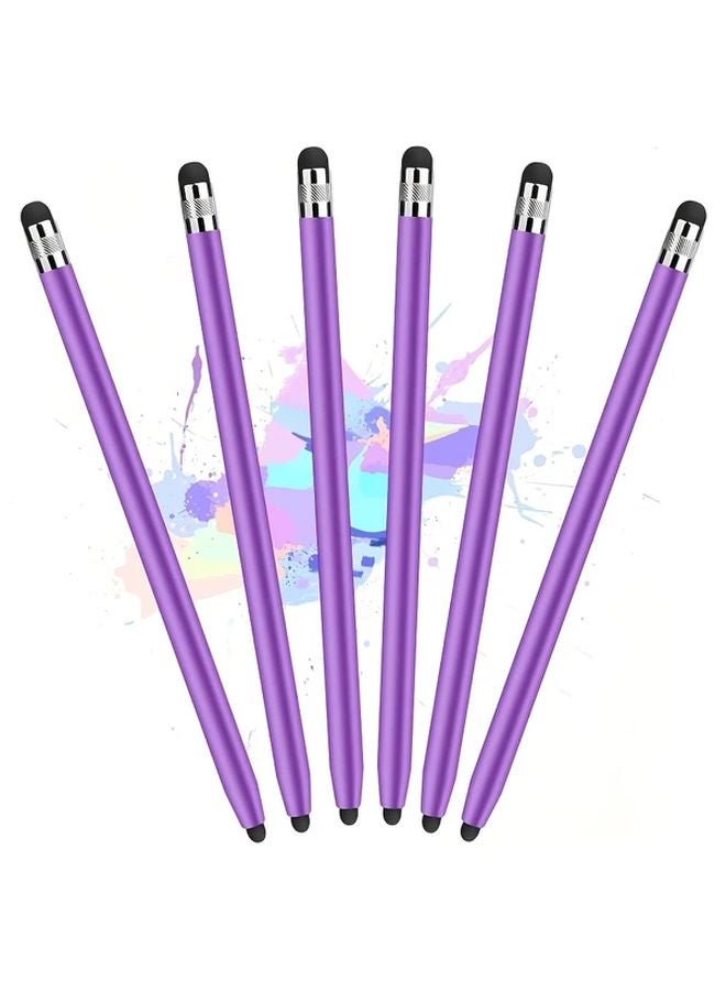Blue Stylus Pen 4 Pack Dual End High Sensitivity Capacitive Stylus for iPad iPhone Android - Image 2