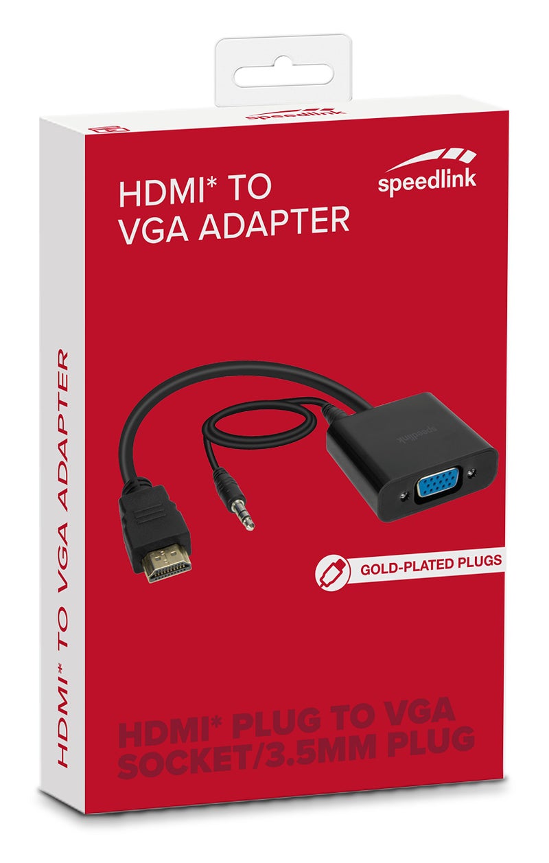Speedlink INT-SL-170006-BK HDMI To VGA Adapter HQ - Image 3